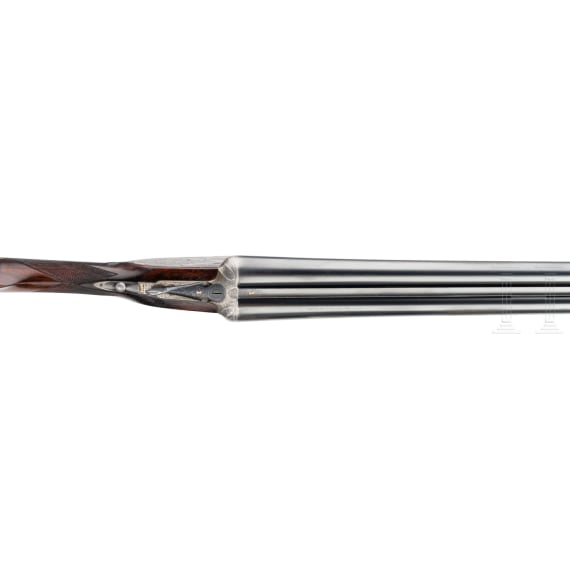 A pair of side-by-side shotguns by Stephen Grant & Sons, in case