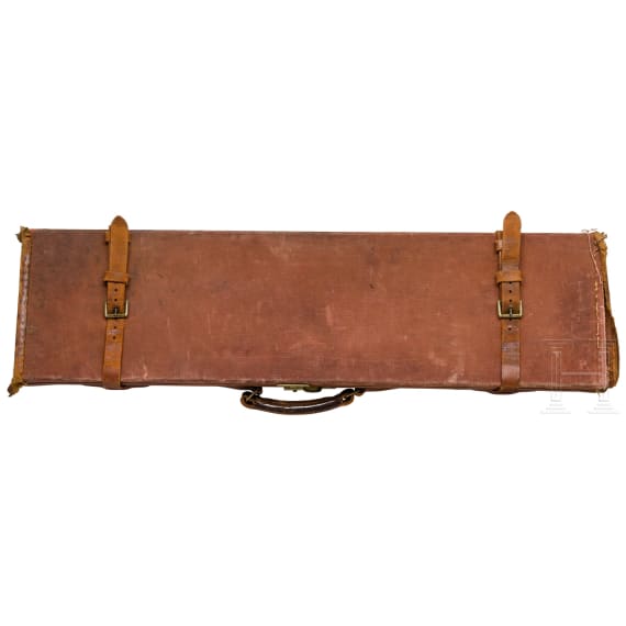 A cased side-by-side shotgun by Joseph Lang & Son