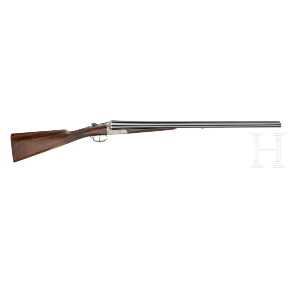 A cased side-by-side shotgun by Piotti, Gardone