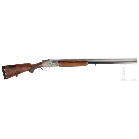 A Merkel 303E over/under shotgun