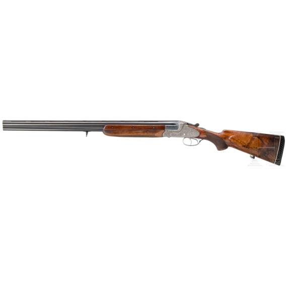 A Merkel 303E over/under shotgun