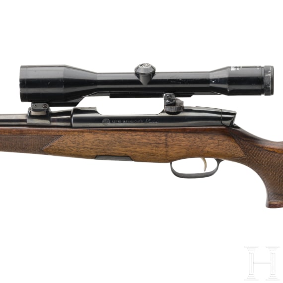A repeating rifle Steyr Luxus, with Zeiss scope