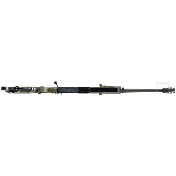 A repeating rifle Accuracy International, with Schmidt & Bender scope