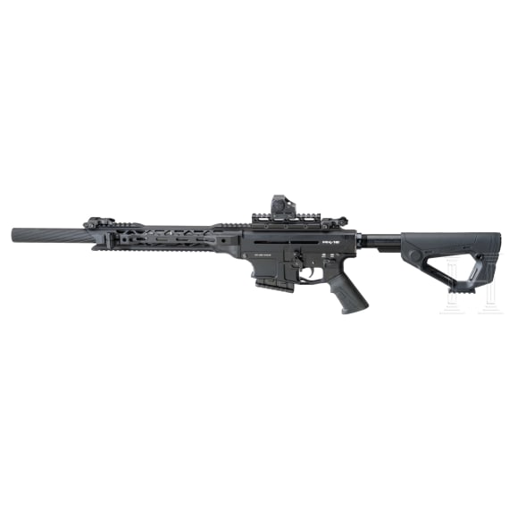 A cased Derya MK-12 As-500 semi-auto shotgun