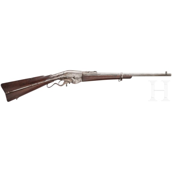 An Evans Rifle, Mod. New Carbine Model
