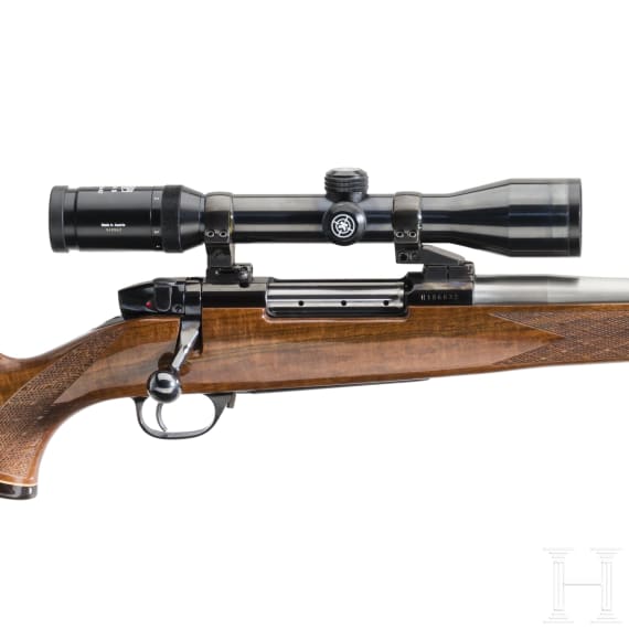 A Weatherby Mod. Mark V, with scope