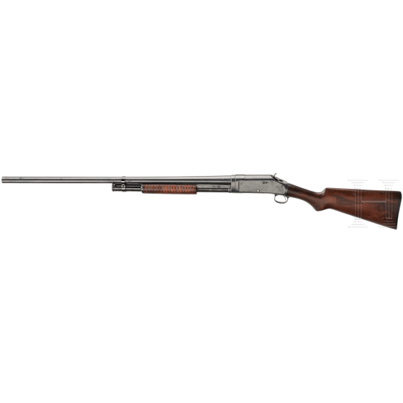 A slide action shotgun Winchester Mod. 97 take down