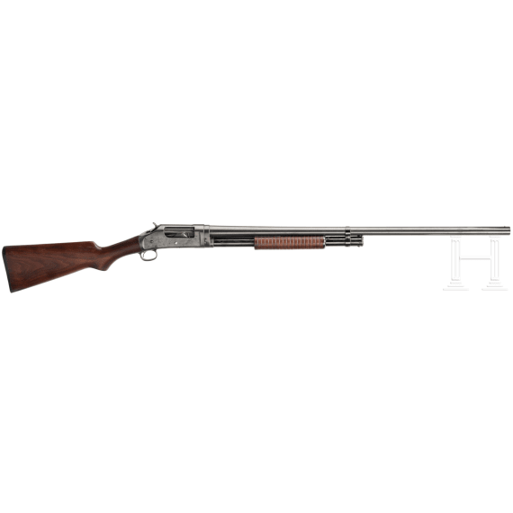 A slide action shotgun Winchester Mod. 97 take down