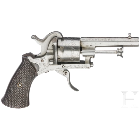 "The Guardian American Model of 1878" pinfire revolver