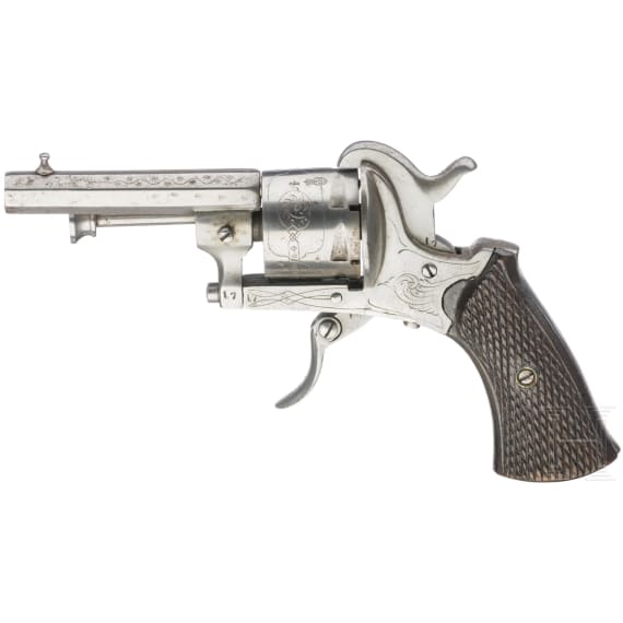 "The Guardian American Model of 1878" pinfire revolver