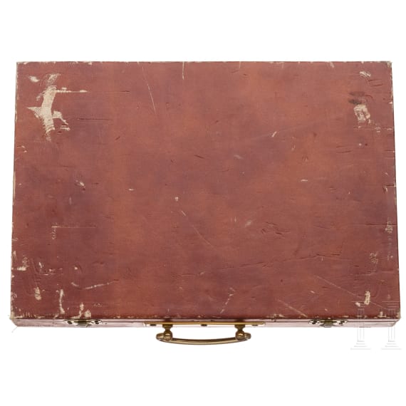 A factory-engraved, cased Bergmann Mod. 1896 No. 3