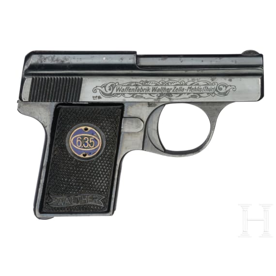 A Walther Mod. 9, factory engraved