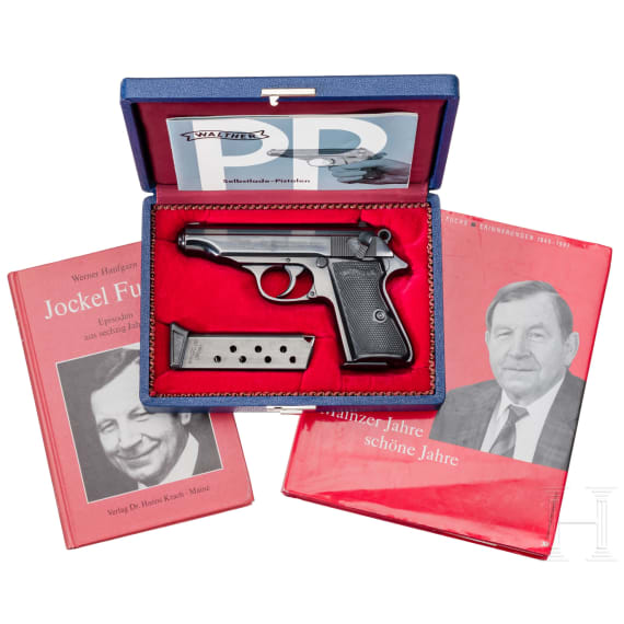 A Walther-Ulm, PP - private pistol of former Lord Mayor of the city of Mainz, Jockel Fuchs