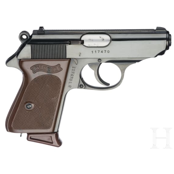 A Walther Ulm PPK, with holster
