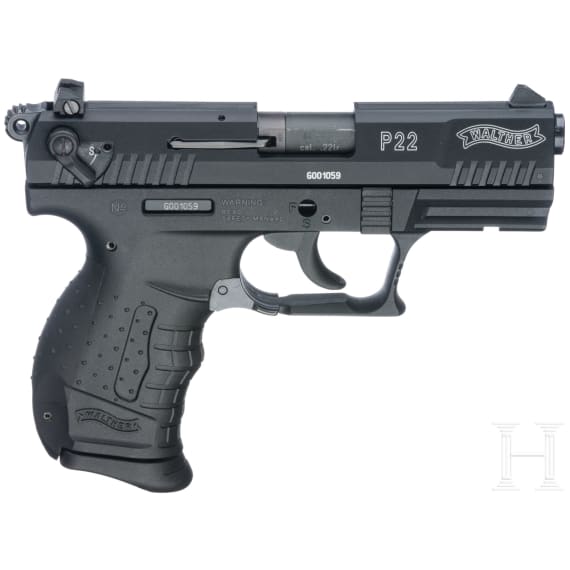 A Walther Mod. P 22, in case