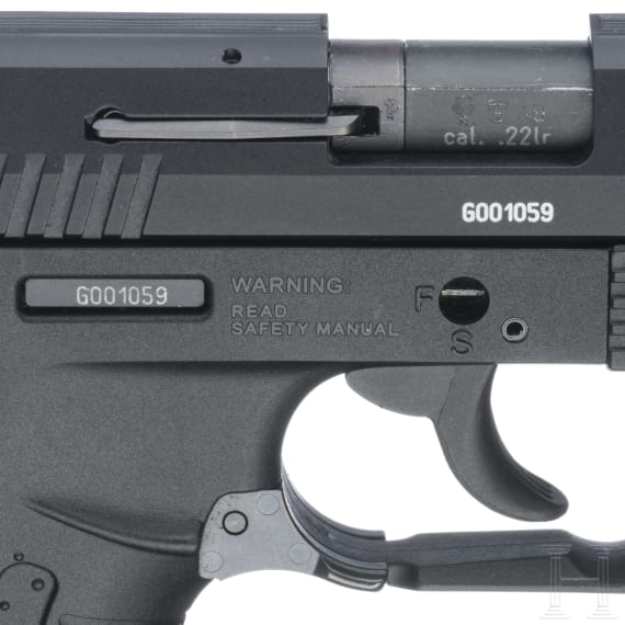 A Walther Mod. P 22, in case