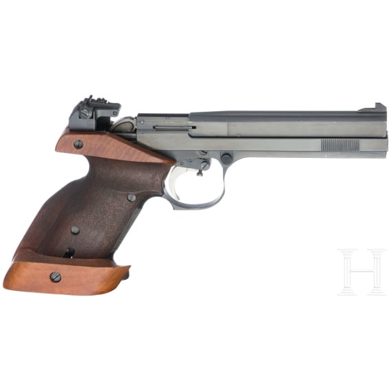 A Ziegenhahn Standard Pistol Mod. IV, in Case
