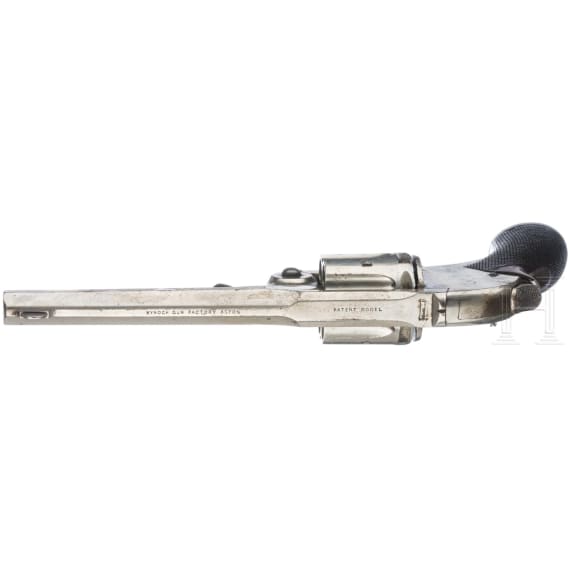A Schlund revolver by Kynoch Gun Factory in Aston, prototype, 1885