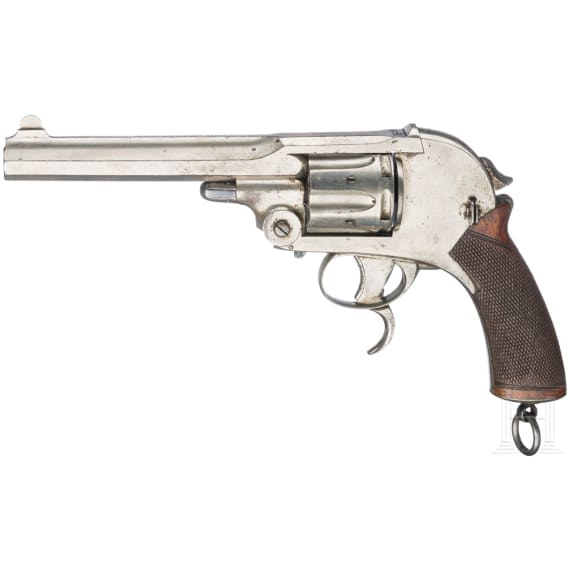 A Schlund revolver by Kynoch Gun Factory in Aston, prototype, 1885