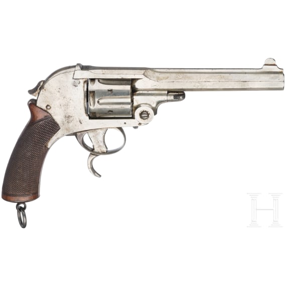 A Schlund revolver by Kynoch Gun Factory in Aston, prototype, 1885