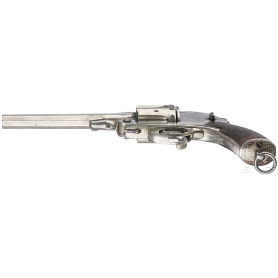 A Schlund revolver by Kynoch Gun Factory in Aston, prototype, 1885