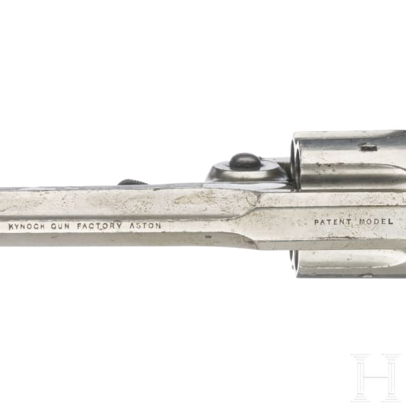 A Schlund revolver by Kynoch Gun Factory in Aston, prototype, 1885