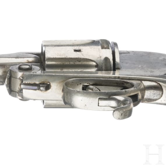 A Schlund revolver by Kynoch Gun Factory in Aston, prototype, 1885