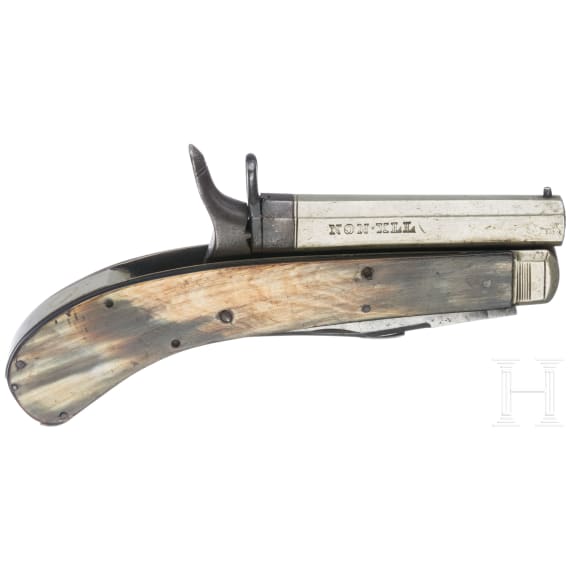 A knife-pistol Unwin & Rodgers, Sheffield, circa 1870