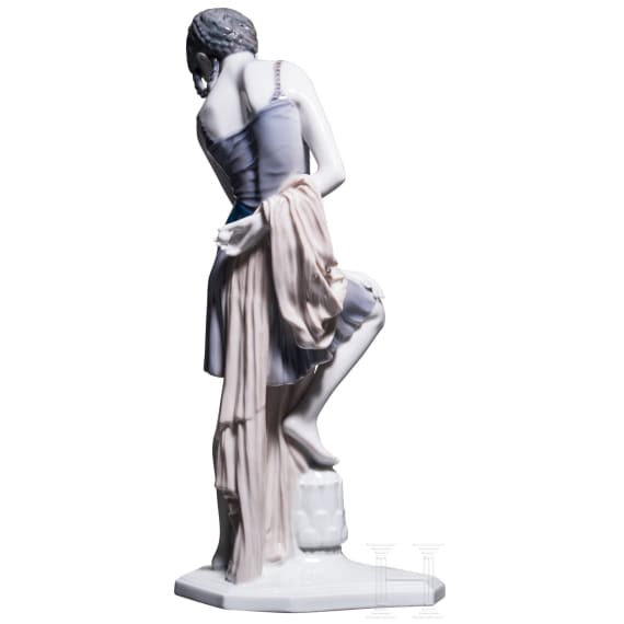 A porcelain figure "Lotus Flower" by Karl Himmelstoss, 1922, Rosenthal, 1931
