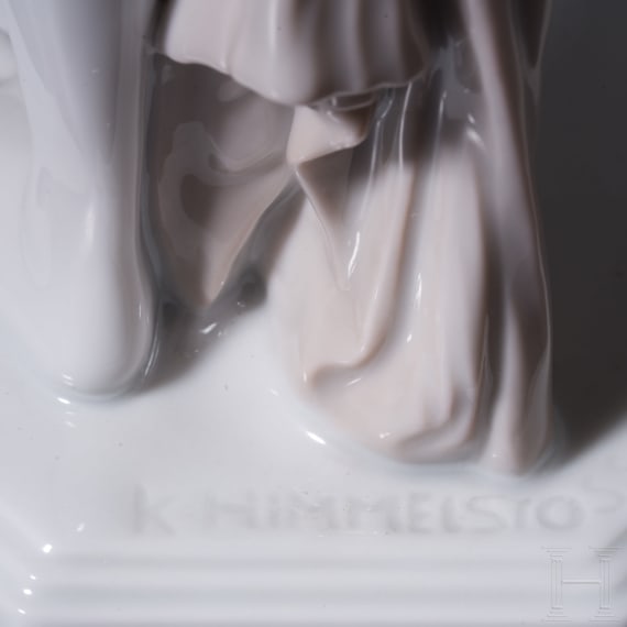 A porcelain figure "Lotus Flower" by Karl Himmelstoss, 1922, Rosenthal, 1931