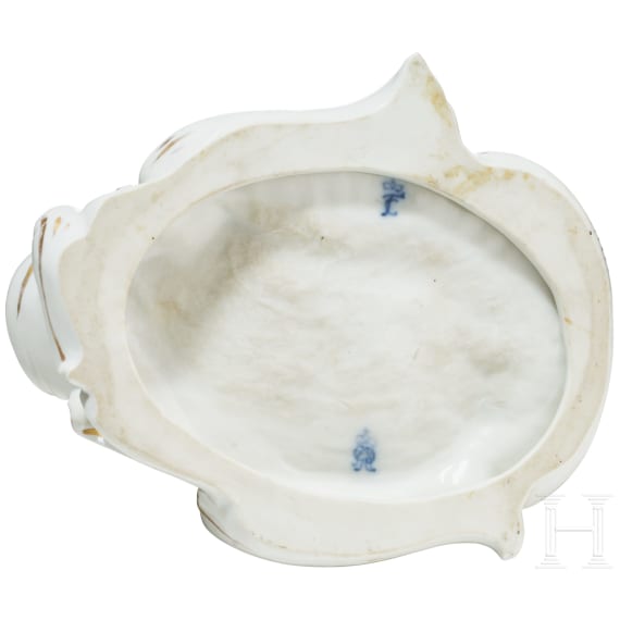 A Chinoiserie porcelain figure, Frankenthal or Volkstedt, circa 1900