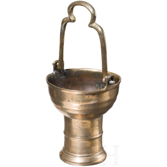 A late Gothic holy water pail, Nuremberg, circa 1500