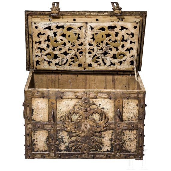 A German armada chest, circa 1700