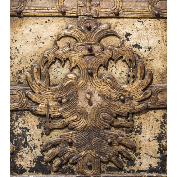 A German armada chest, circa 1700