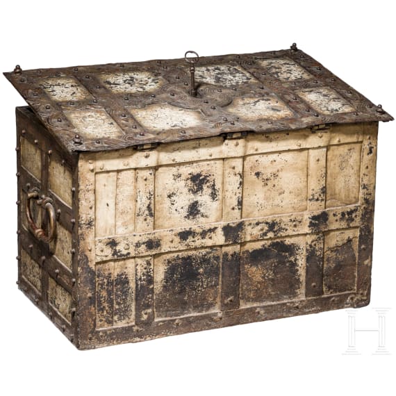 A German armada chest, circa 1700