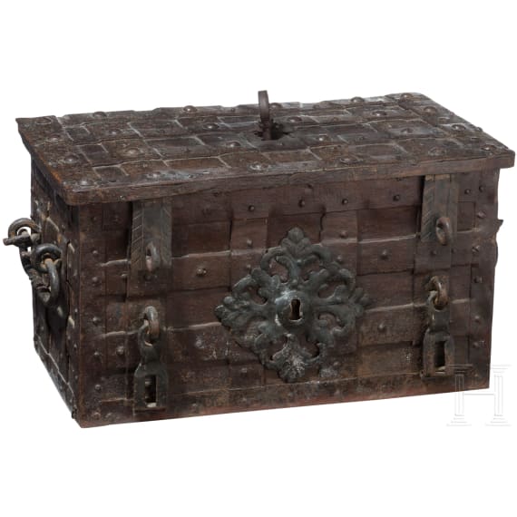 An armada chest, Nuremberg, 1st half of the 17rh century