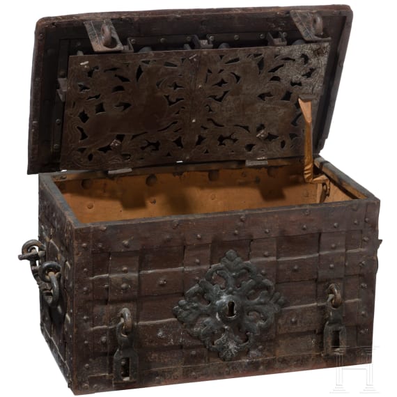 An armada chest, Nuremberg, 1st half of the 17rh century