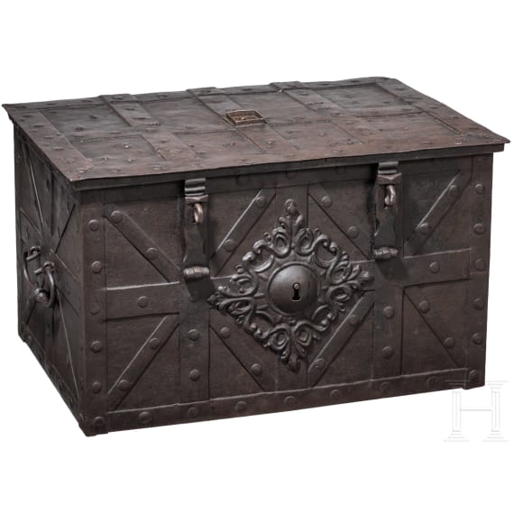 A German armada chest, circa 1700