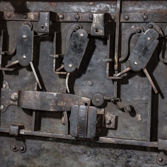 A German armada chest, circa 1700