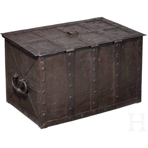 A German armada chest, circa 1700