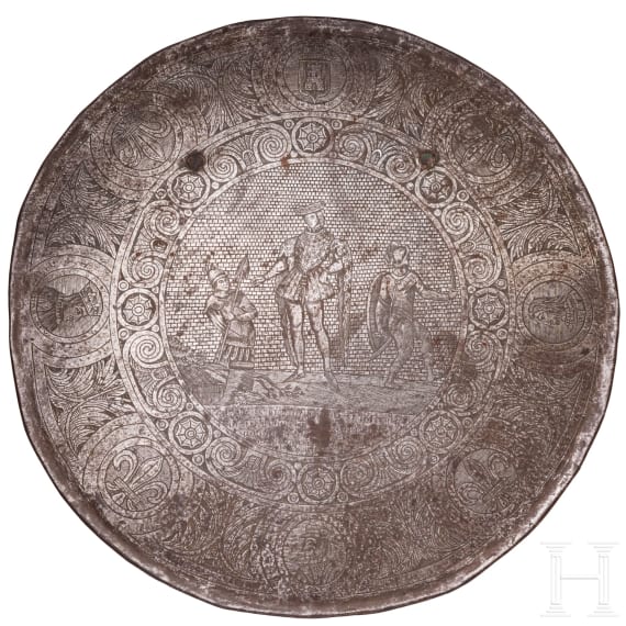 An iron showplate, France, 19th century