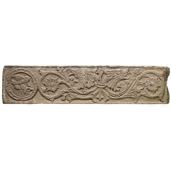 A German Renaissance frieze in tuff stone, circa 1560