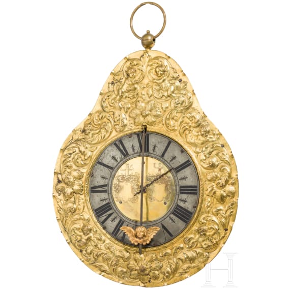 A fine wall clock by Markus Boehm in Augsburg, circa 1680