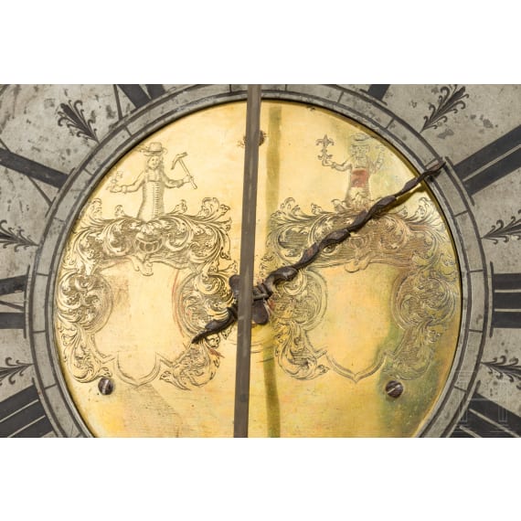 A fine wall clock by Markus Boehm in Augsburg, circa 1680