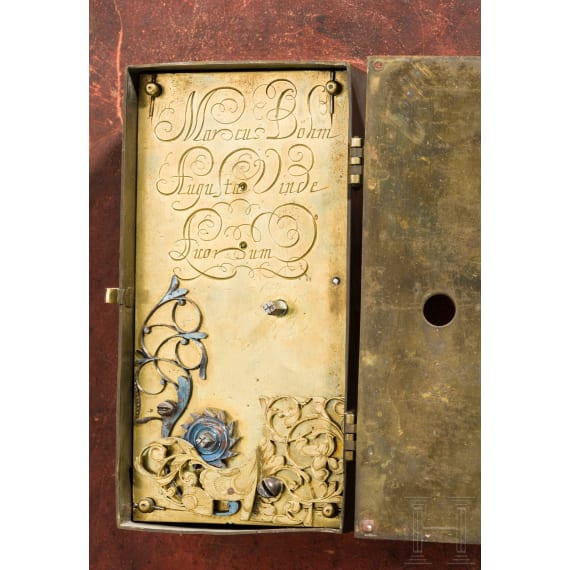 A fine wall clock by Markus Boehm in Augsburg, circa 1680