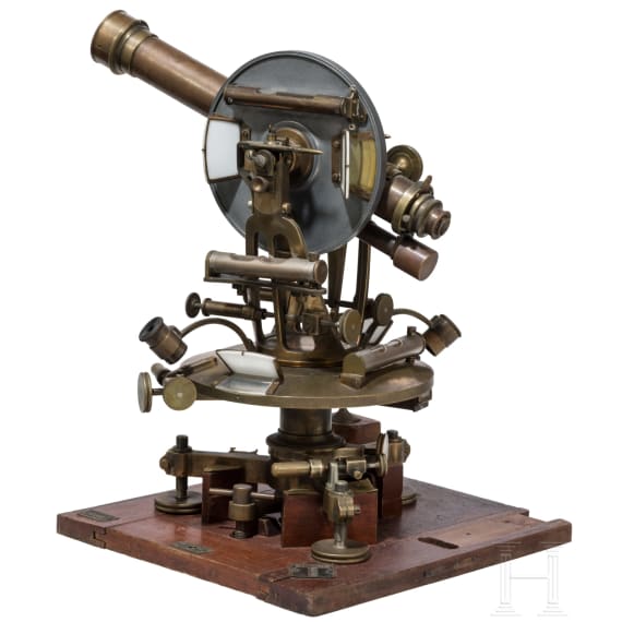 A Tacheometer by Max Hildebrand, Freiberg, Germany, ca. 1900