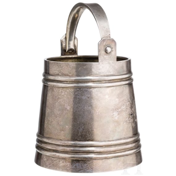 A large Russian silver beaker, Moscow, Andrey M. Postnikov, 1896 - 1898