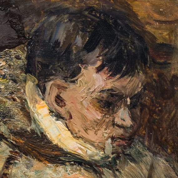 Vladimir Igoshev (1921 - 2007), "Herdsman", Russian, 2nd half of the 20th century