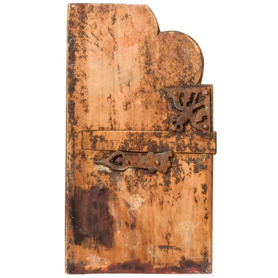 A wing of a Russian royal door triptych, circa 1700