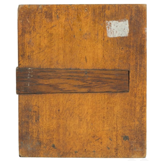 A small Russian icon showing a Monk Saint, 17th century